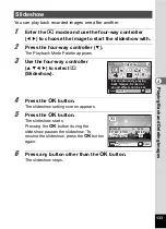 Preview for 135 page of Pentax 17601 - Optio P70 Digital Camera Operating Manual