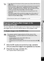 Preview for 137 page of Pentax 17601 - Optio P70 Digital Camera Operating Manual