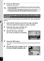 Preview for 150 page of Pentax 17601 - Optio P70 Digital Camera Operating Manual