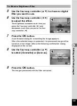 Preview for 161 page of Pentax 17601 - Optio P70 Digital Camera Operating Manual