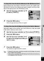 Preview for 169 page of Pentax 17601 - Optio P70 Digital Camera Operating Manual