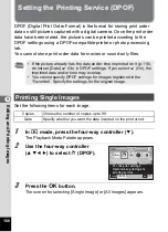 Preview for 170 page of Pentax 17601 - Optio P70 Digital Camera Operating Manual