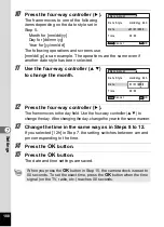 Preview for 190 page of Pentax 17601 - Optio P70 Digital Camera Operating Manual