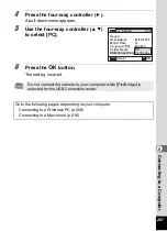 Preview for 209 page of Pentax 17601 - Optio P70 Digital Camera Operating Manual