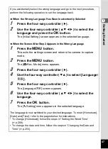 Preview for 49 page of Pentax 17731 Operating Manual