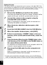 Preview for 184 page of Pentax 17731 Operating Manual