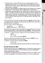 Preview for 17 page of Pentax 17811 - K-7 Digital Camera SLR Operating Manual