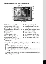 Preview for 23 page of Pentax 17851 - Optio P80 Digital Camera Operating Manual