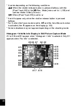 Preview for 24 page of Pentax 17851 - Optio P80 Digital Camera Operating Manual