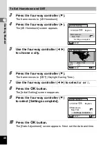 Preview for 48 page of Pentax 17851 - Optio P80 Digital Camera Operating Manual