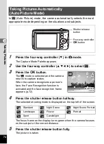 Preview for 76 page of Pentax 17851 - Optio P80 Digital Camera Operating Manual