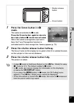 Preview for 79 page of Pentax 17851 - Optio P80 Digital Camera Operating Manual