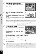 Preview for 94 page of Pentax 17851 - Optio P80 Digital Camera Operating Manual