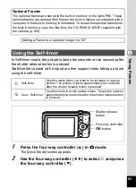 Preview for 95 page of Pentax 17851 - Optio P80 Digital Camera Operating Manual