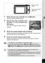 Preview for 97 page of Pentax 17851 - Optio P80 Digital Camera Operating Manual