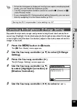 Preview for 111 page of Pentax 17851 - Optio P80 Digital Camera Operating Manual