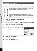 Preview for 116 page of Pentax 17851 - Optio P80 Digital Camera Operating Manual