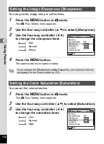 Preview for 120 page of Pentax 17851 - Optio P80 Digital Camera Operating Manual