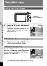 Preview for 132 page of Pentax 17851 - Optio P80 Digital Camera Operating Manual