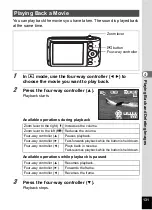 Preview for 133 page of Pentax 17851 - Optio P80 Digital Camera Operating Manual