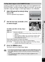 Preview for 143 page of Pentax 17851 - Optio P80 Digital Camera Operating Manual