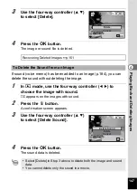 Preview for 149 page of Pentax 17851 - Optio P80 Digital Camera Operating Manual