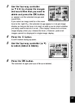 Preview for 151 page of Pentax 17851 - Optio P80 Digital Camera Operating Manual