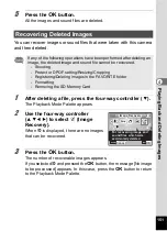 Preview for 153 page of Pentax 17851 - Optio P80 Digital Camera Operating Manual