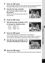 Preview for 163 page of Pentax 17851 - Optio P80 Digital Camera Operating Manual