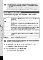 Preview for 164 page of Pentax 17851 - Optio P80 Digital Camera Operating Manual