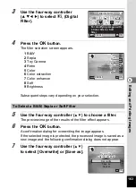 Preview for 165 page of Pentax 17851 - Optio P80 Digital Camera Operating Manual