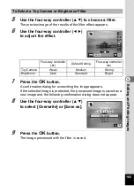 Preview for 167 page of Pentax 17851 - Optio P80 Digital Camera Operating Manual