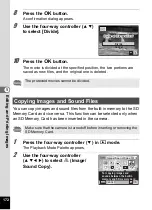 Preview for 174 page of Pentax 17851 - Optio P80 Digital Camera Operating Manual