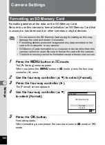 Preview for 190 page of Pentax 17851 - Optio P80 Digital Camera Operating Manual