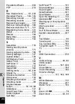 Preview for 256 page of Pentax 17851 - Optio P80 Digital Camera Operating Manual