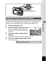 Preview for 43 page of Pentax 18027 Operating Manual