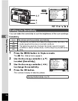 Preview for 72 page of Pentax 18027 Operating Manual