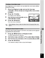 Preview for 91 page of Pentax 18027 Operating Manual