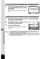 Preview for 108 page of Pentax 18027 Operating Manual