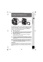 Preview for 19 page of Pentax 18041 - Optio S50 5MP Digital Camera Operating Manual