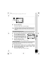 Preview for 119 page of Pentax 18041 - Optio S50 5MP Digital Camera Operating Manual