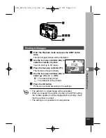 Preview for 105 page of Pentax 18173 - Optio 550 Digital Camera Operating Manual