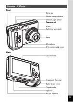 Preview for 17 page of Pentax 18606 - Optio M10 6MP Digital Camera Operating Manual