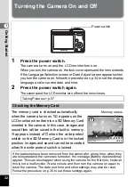 Preview for 34 page of Pentax 18606 - Optio M10 6MP Digital Camera Operating Manual