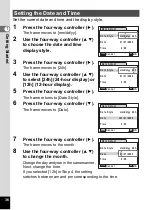 Preview for 38 page of Pentax 18606 - Optio M10 6MP Digital Camera Operating Manual