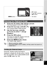 Preview for 43 page of Pentax 18606 - Optio M10 6MP Digital Camera Operating Manual