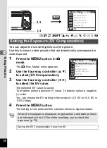 Preview for 70 page of Pentax 18606 - Optio M10 6MP Digital Camera Operating Manual