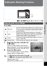 Preview for 73 page of Pentax 18606 - Optio M10 6MP Digital Camera Operating Manual