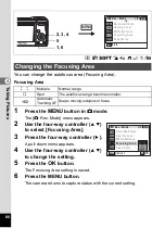 Preview for 82 page of Pentax 18606 - Optio M10 6MP Digital Camera Operating Manual