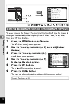 Preview for 84 page of Pentax 18606 - Optio M10 6MP Digital Camera Operating Manual